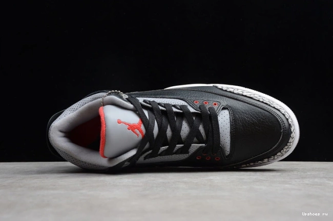 Black Cement 854262-001 AIR Retro 3 Jordan (2018) 0302